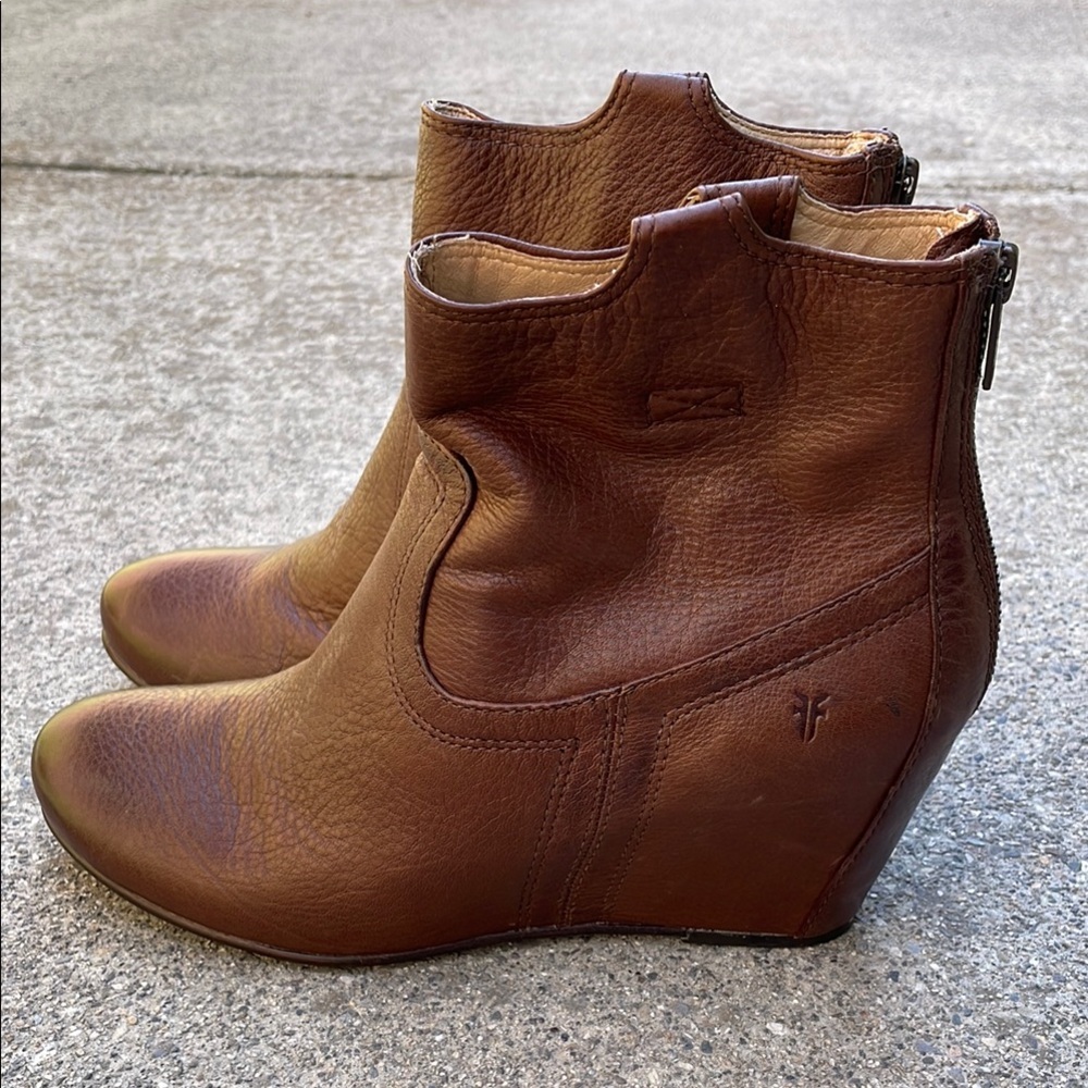 Frye Leather Ankle Boots